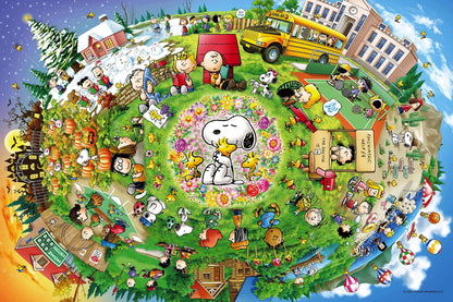 Epoch 1000pc Peanuts Snoopy All Stars Jigsaw 50x75cm- Japan Figure Store - #1 Bring To You The Best Japanese Goods