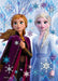 Epoch 108pc Disney Elsa & Anna Icy White Puzzle 18.2x25.7cm- Japan Figure Store - #1 Bring To You The Best Japanese Goods