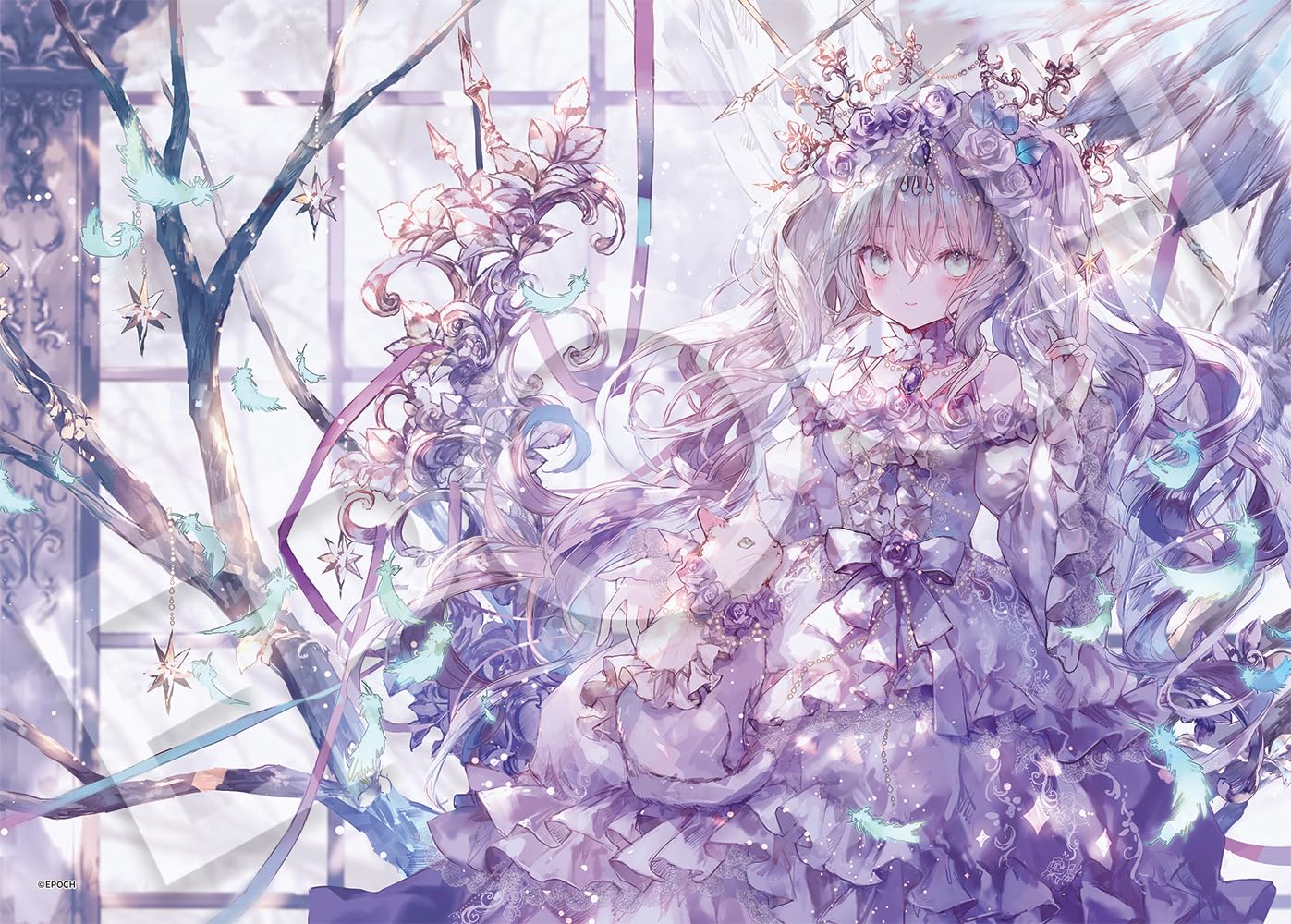 Epoch 500pc Jigsaw 07-461S 38x53cm Glue Spatula & Score Ticket- Japan Figure Store - #1 Bring To You The Best Japanese Goods