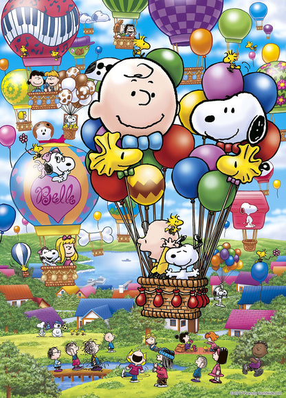 Epoch 500pc Jigsaw Puzzle Snoopy Balloon Flight (38x53cm)- Japan Figure Store - #1 Bring To You The Best Japanese Goods