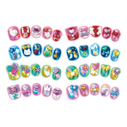 Epoch Aqua Sparkling Nail Tip Set Aq-N07 - Premium Quality- Japan Figure Store - #1 Bring To You The Best Japanese Goods