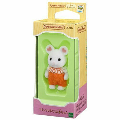 Epoch Marshmallow Mouse Baby Sylvanian Families- Japan Figure Store - #1 Bring To You The Best Japanese Goods