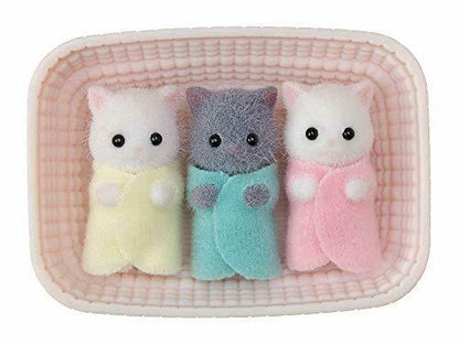 Epoch Persian Cat Triplets Sylvanian Families - Japan Figure