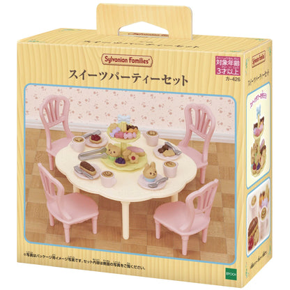 Epoch Sylvanian Families Sweets Party Set Furniture Ka-426 Multicolor- Japan Figure Store - #1 Bring To You The Best Japanese Goods