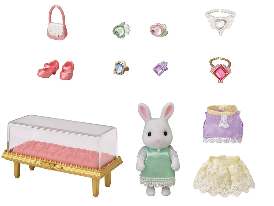 Epoch Sylvanian Families Town Fashion Coordination Glitter Jewelry Set TVS-14- Japan Figure Store - #1 Bring To You The Best Japanese Goods