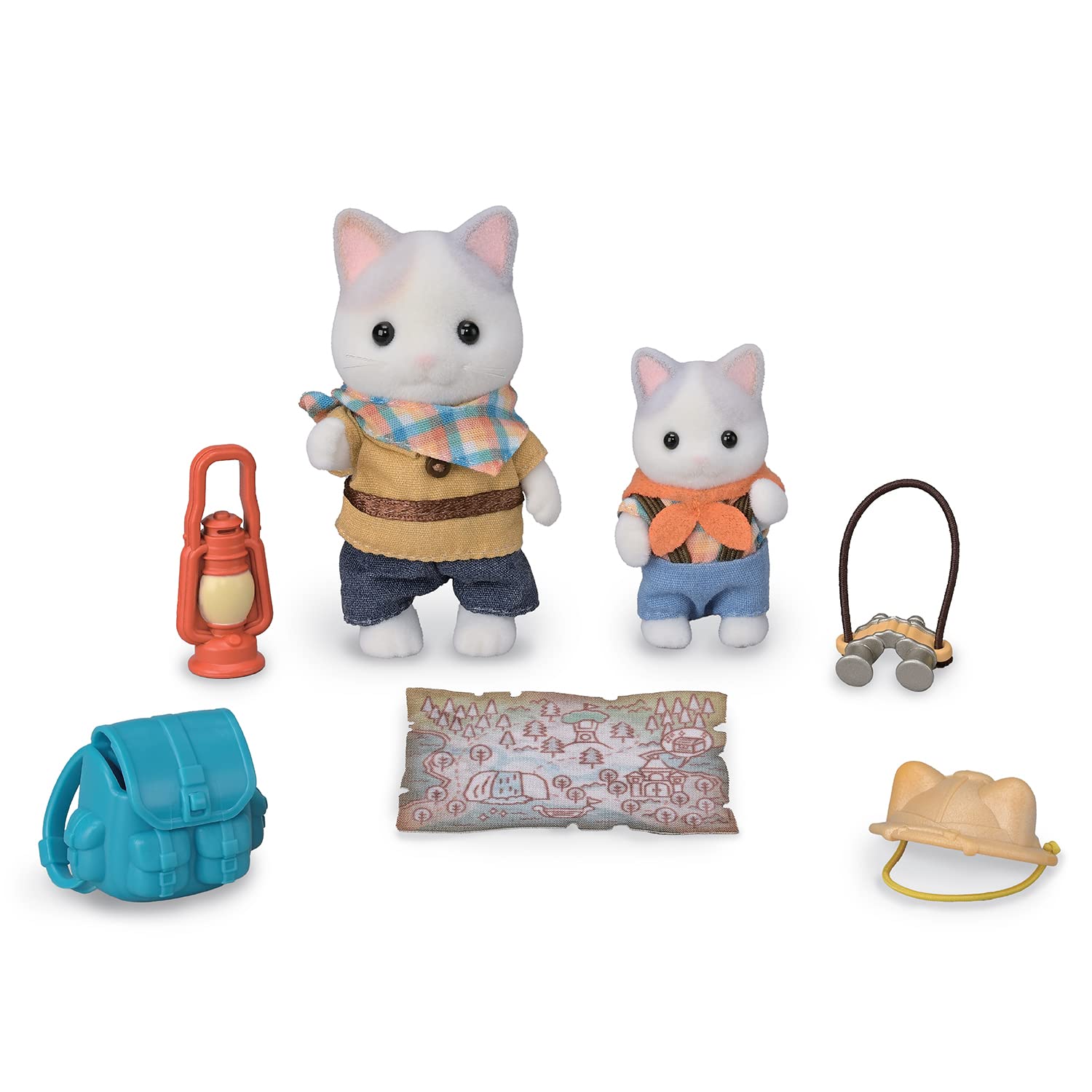 Epoch Sylvanian Families Latte Cat Siblings Dollhouse Set Kids Toy for 3+- Japan Figure Store - #1 Bring To You The Best Japanese Goods