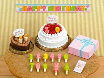 Epoch Sylvanian Families Furniture Birthday Cake Set Mosquito- Japan Figure Store - #1 Bring To You The Best Japanese Goods