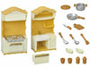 Epoch Sylvanian Families Furniture Kitchen Stove Sink Set Mosquito- Japan Figure Store - #1 Bring To You The Best Japanese Goods