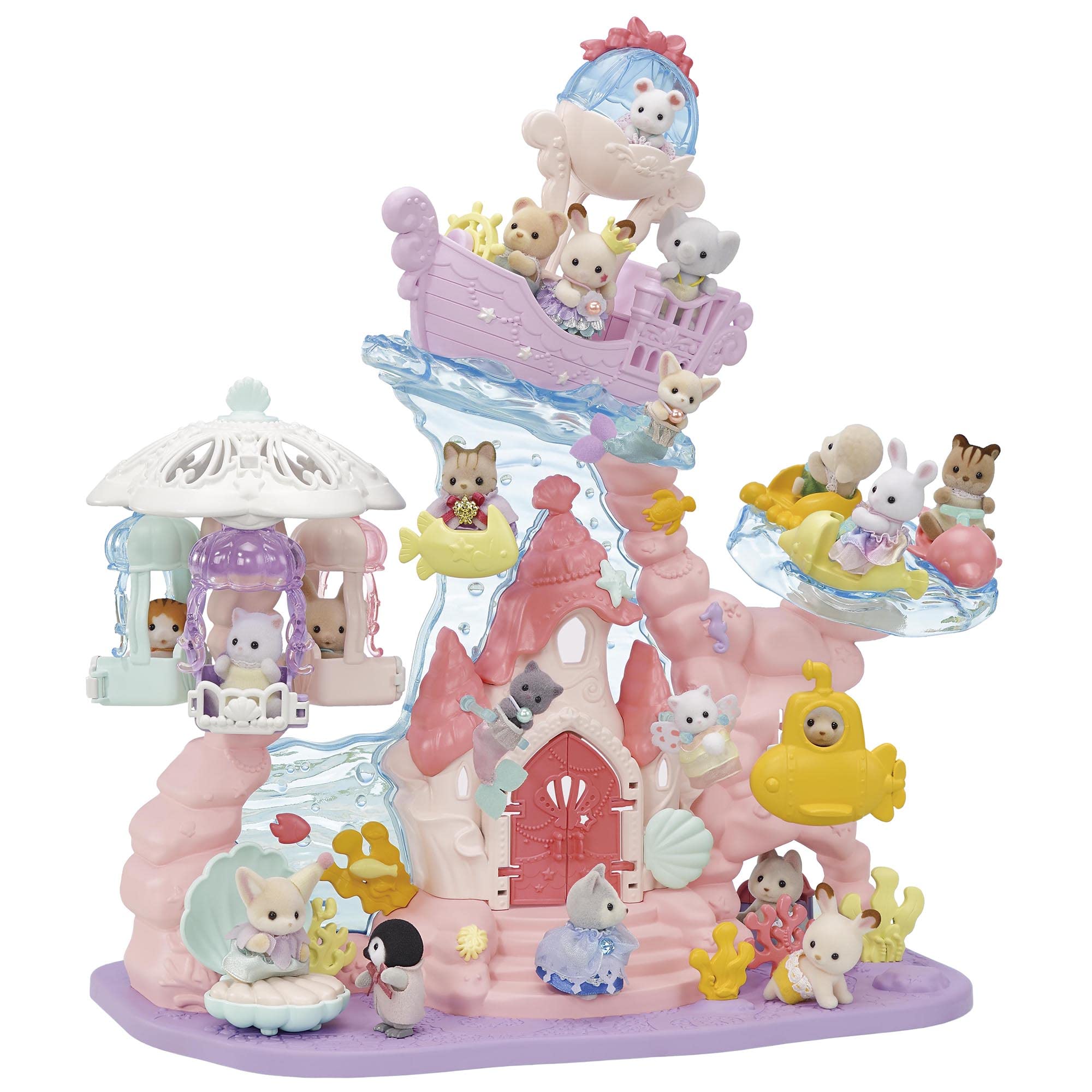 Epoch Sylvanian Families Yuenchi Yumeiro Mermaid Castle- Japan Figure Store - #1 Bring To You The Best Japanese Goods