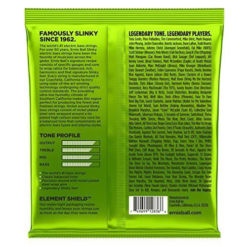 Ernie Ball Base String 5 String Regular 45-130 2836 Regular Slinky Bass 5- Japan Figure Store - #1 Bring To You The Best Japanese Goods