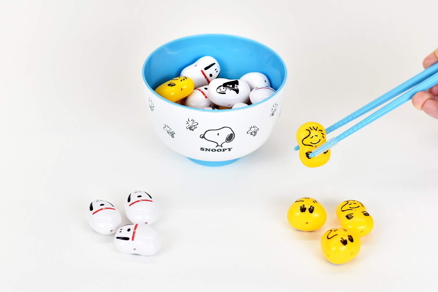 Eyeup Learning Chopstick Manners Bean Snoopy Abcs Game- Japan Figure Store - #1 Bring To You The Best Japanese Goods