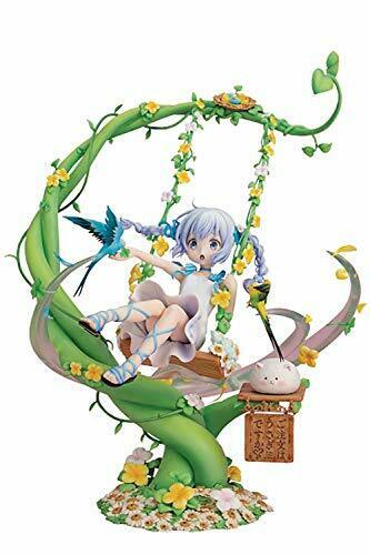 F:nex Is The Order A Rabbit?? Chino Kafu Flower Swing Ver. 1/7 Scale Figure - Japan Figure
