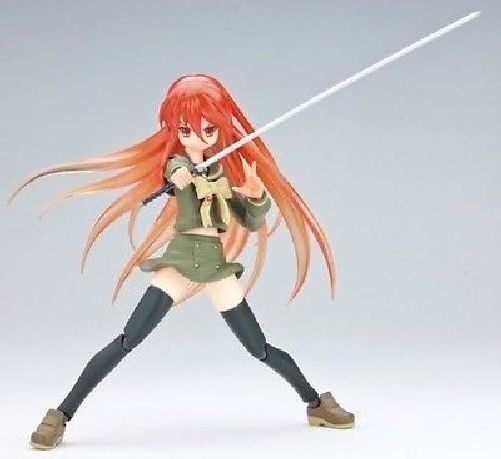 Figma 025 Shakugan No Shana Flame-haired Burning-eyed Shana Enpatsu Ver. Japan- Japan Figure Store - #1 Bring To You The Best Japanese Goods