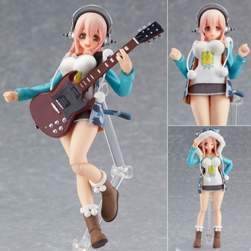 Figma 169 Super Sonico: Tiger Hoodie Ver. Max Factory- Japan Figure Store - #1 Bring To You The Best Japanese Goods