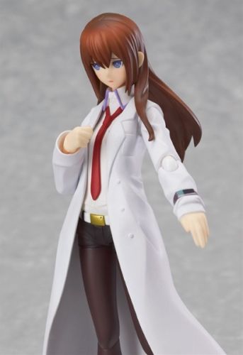 Figma 195 Steins;gate Kurisu Makise White Coat Ver. Figure Max Factory - Japan Figure