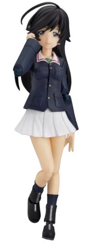 Figma 236 Girls Und Panzer Hana Isuzu Figure Max Factory - Japan Figure