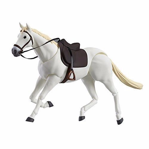 Figma 246b Horse White Figure Max Factory - Japan Figure