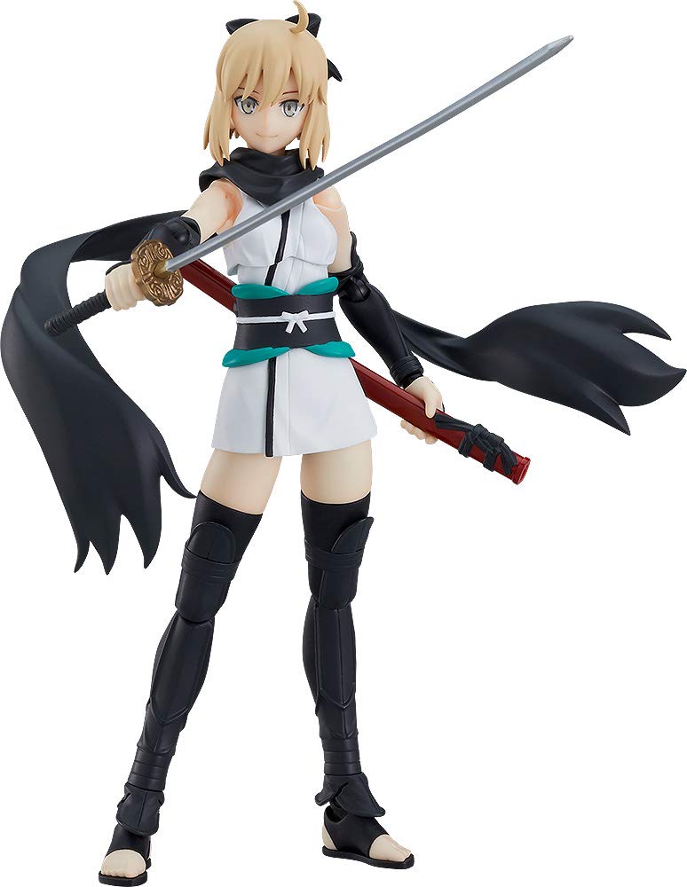 Max Factory Figma Fate Grand Order Saber Soji Okita - Non-scale Abs & Pvc Pre-painted Movable Figure- Japan Figure Store - #1 Bring To You The Best Japanese Goods