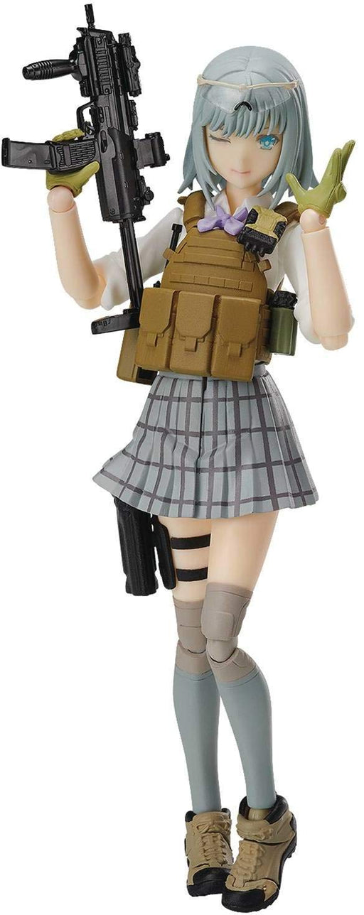 Tomytec Little Armory Rikka Shiina Summer Uniform Pvc Action Figure Japan- Japan Figure Store - #1 Bring To You The Best Japanese Goods
