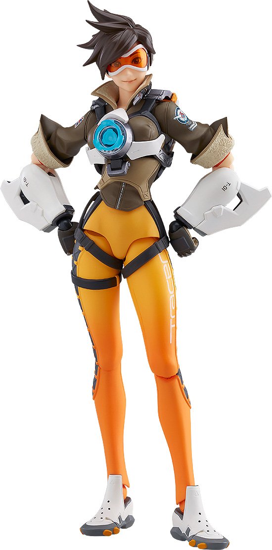 Figma Overwatch Tracer Non-Scale Abs Pvc Painted Action Figure- Japan Figure Store - #1 Bring To You The Best Japanese Goods