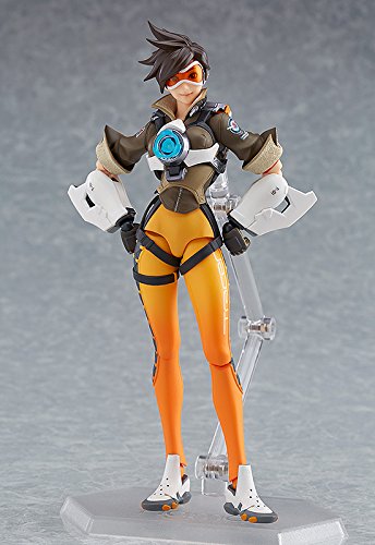 Figma Overwatch Tracer Non-Scale Abs Pvc Painted Action Figure- Japan Figure Store - #1 Bring To You The Best Japanese Goods