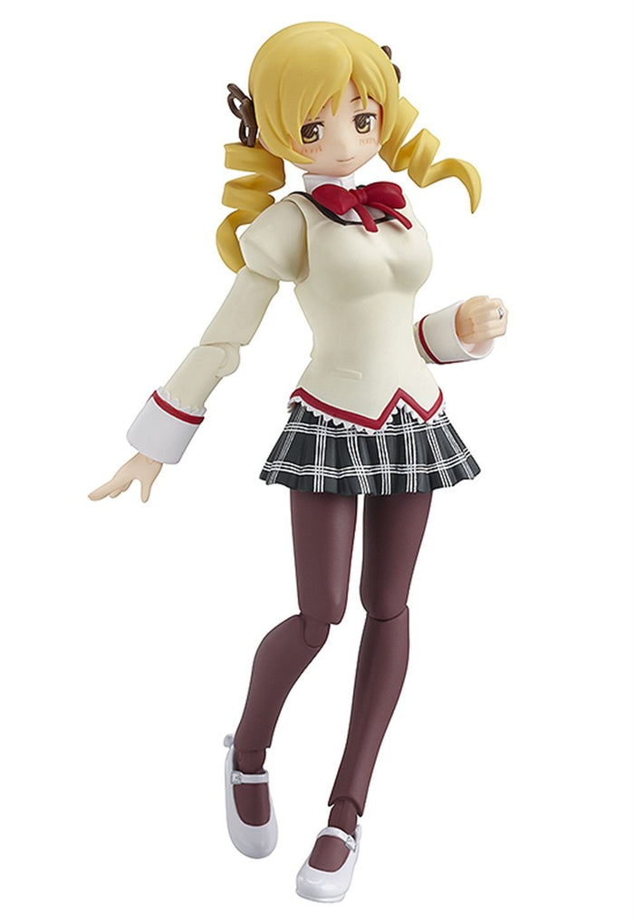 Max Factory Figma Tomoe Mami Uniform Ver: Painted Movable Figure from Puella Magi Madoka Magica- Japan Figure Store - #1 Bring To You The Best Japanese Goods