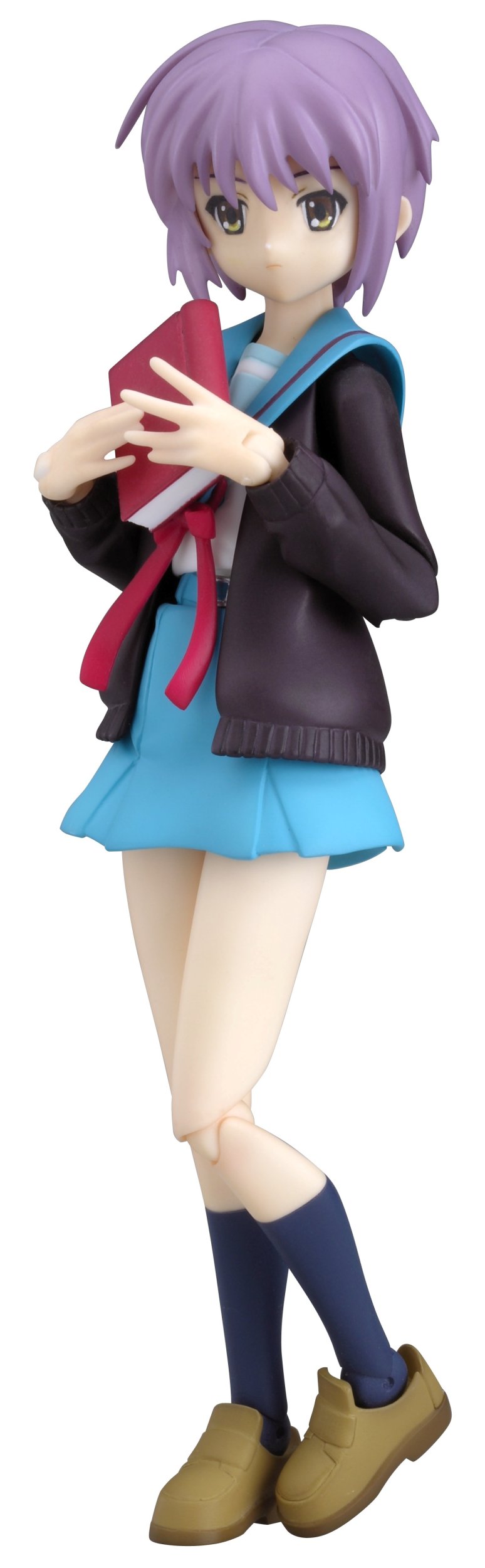 Max Factory Figma Haruhi Suzumiya Yuki Nagato Uniform Version Collectible- Japan Figure Store - #1 Bring To You The Best Japanese Goods
