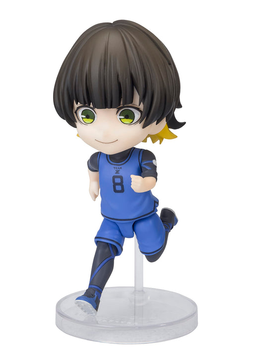 Figuarts Mini Blue Rock Houraku Mawari About 90Mm Pvc Abs Painted Action Figure- Japan Figure Store - #1 Bring To You The Best Japanese Goods