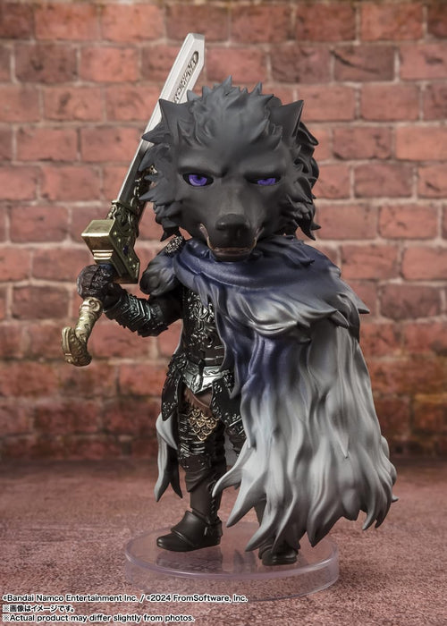 Bandai Spirits Figuarts Mini Elden Ring Half Wolf Brave 100mm PVC&ABS Figure- Japan Figure Store - #1 Bring To You The Best Japanese Goods