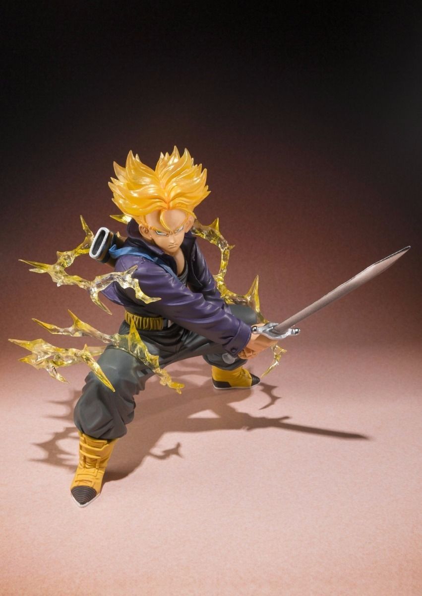 Figuarts Zero Dragon Ball Z Super Saiyan Trunks Pvc Figure Bandai- Japan Figure Store - #1 Bring To You The Best Japanese Goods