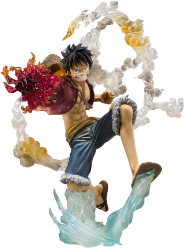 Figuarts Zero One Piece Monkey D Luffy Battle Ver Gomu Gomu No Red Hawk Bandai - Japan Figure