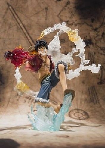 Figuarts Zero One Piece Monkey D Luffy Battle Ver Gomu Gomu No Red Hawk Bandai- Japan Figure Store - #1 Bring To You The Best Japanese Goods