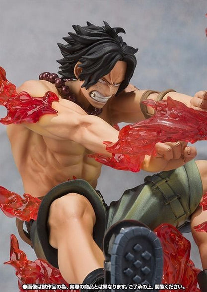 Figuarts Zero One Piece Portgas D Ace Battle Ver Crossfire Pvc Figure Bandai- Japan Figure Store - #1 Bring To You The Best Japanese Goods