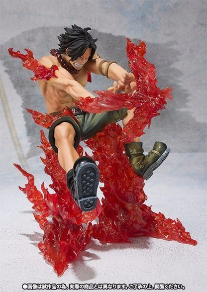 Figuarts Zero One Piece Portgas D Ace Battle Ver Crossfire Pvc Figure Bandai- Japan Figure Store - #1 Bring To You The Best Japanese Goods