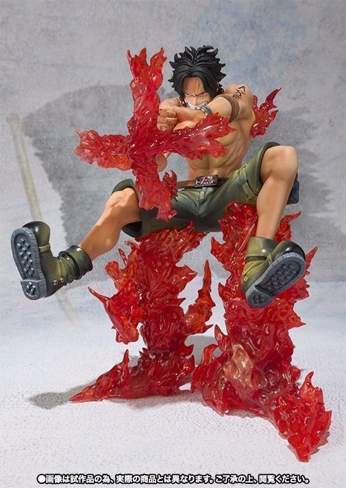 Figuarts Zero One Piece Portgas D Ace Battle Ver Crossfire Pvc Figure Bandai- Japan Figure Store - #1 Bring To You The Best Japanese Goods