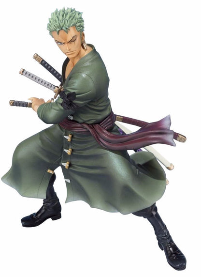 Figuarts Zero One Piece Roronoa Zoro 5th Anniversary Edition Pvc Figure Bandai - Japan Figure