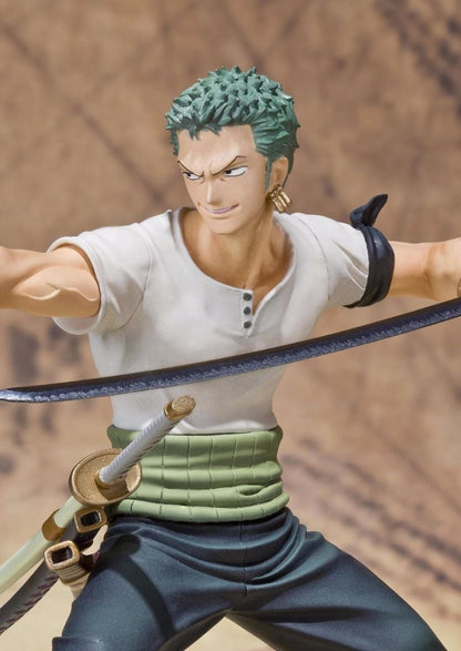 Figuarts Zero One Piece Roronoa Zoro Battle Ver Pvc Figure Bandai- Japan Figure Store - #1 Bring To You The Best Japanese Goods
