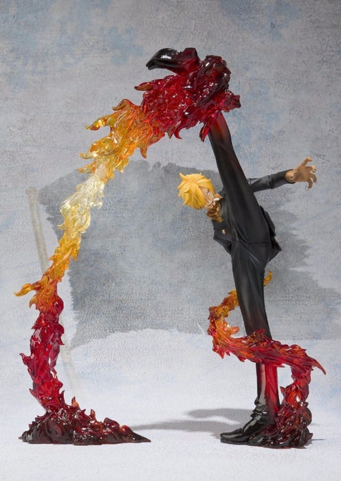 Figuarts Zero One Piece Sanji Battle Ver Diable Jambe Flambage Shot Pvc Bandai- Japan Figure Store - #1 Bring To You The Best Japanese Goods