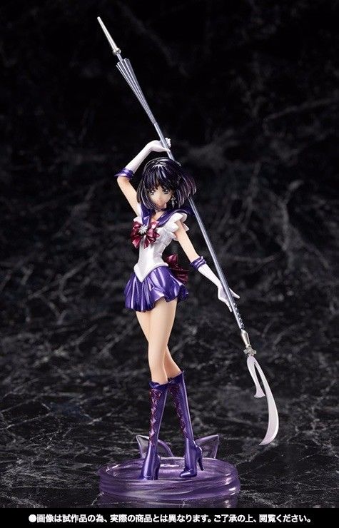 Figuarts Zero Sailor Moon Crystal Sailor Saturn Pvc Figure Bandai- Japan Figure Store - #1 Bring To You The Best Japanese Goods