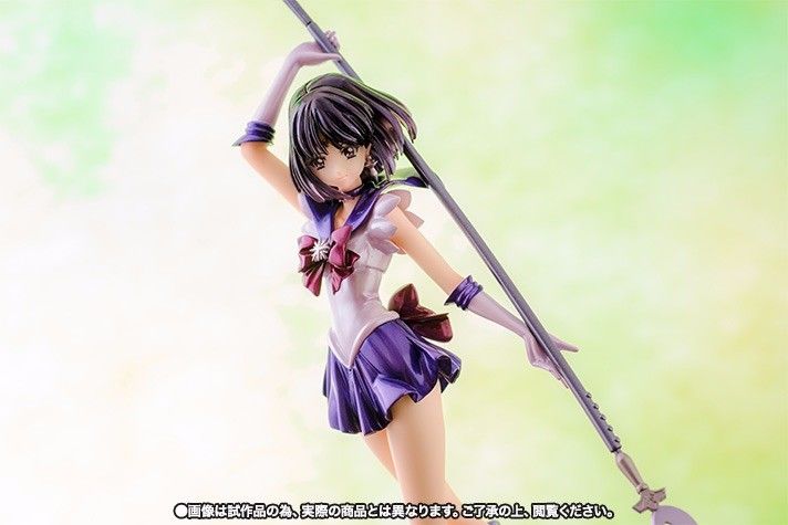Figuarts Zero Sailor Moon Crystal Sailor Saturn Pvc Figure Bandai- Japan Figure Store - #1 Bring To You The Best Japanese Goods