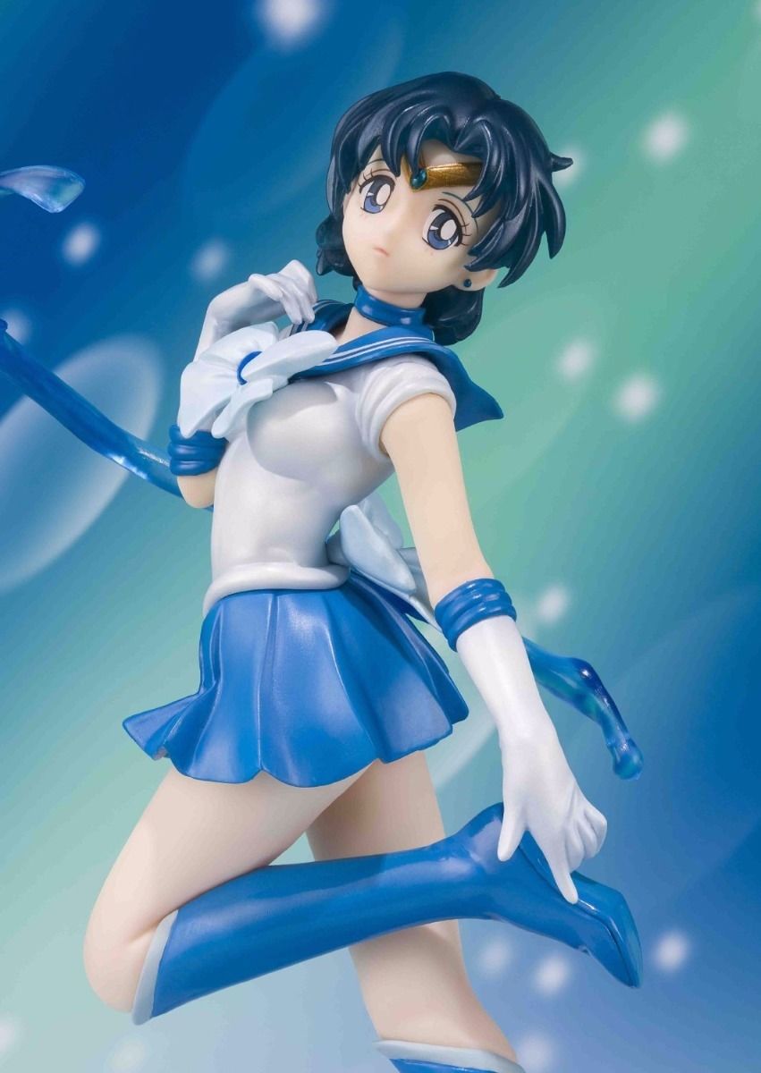 Figuarts Zero Sailor Moon Sailor Mercury 1/8 Pvc Figure Bandai Tamashii Nations- Japan Figure Store - #1 Bring To You The Best Japanese Goods