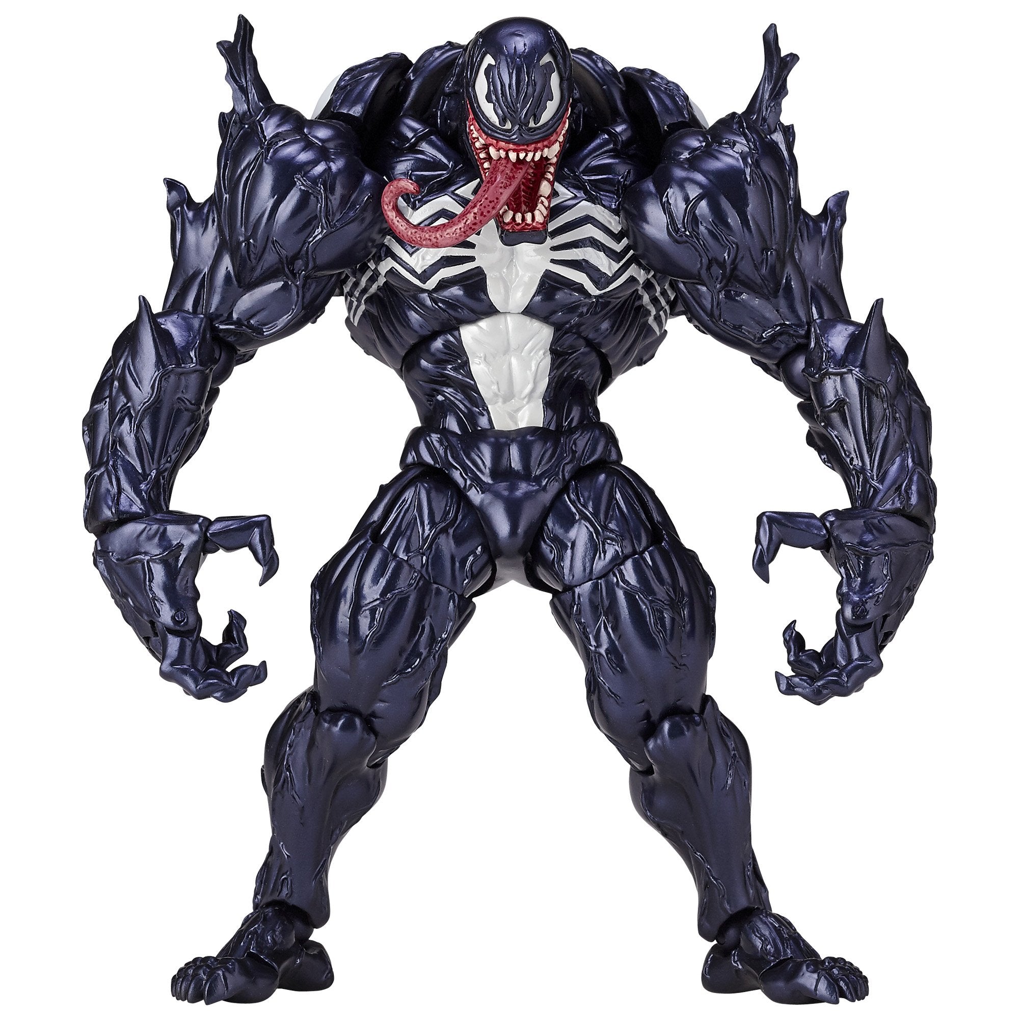 Kaiyodo Amazing Yamaguchi No.003 Venom Revoltech Japanese Venom Figure Toys- Japan Figure Store - #1 Bring To You The Best Japanese Goods