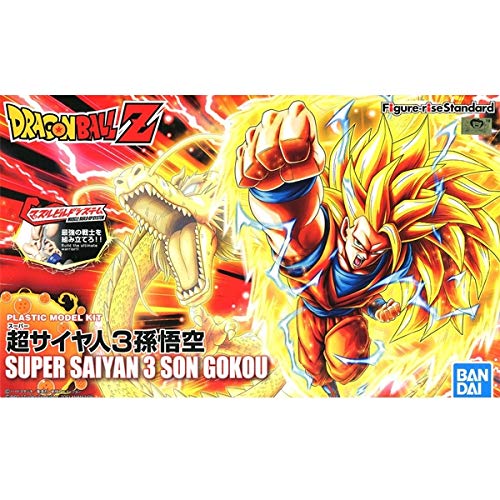 Bandai Spirits Figure Rise Standard Dragon Ball Super Saiyan 3 Son Goku Colored Plastic Model- Japan Figure Store - #1 Bring To You The Best Japanese Goods