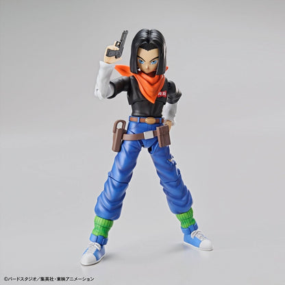 Figure-rise Standard Dragon Ball Android #17 Model Kit Bandai F/s- Japan Figure Store - #1 Bring To You The Best Japanese Goods