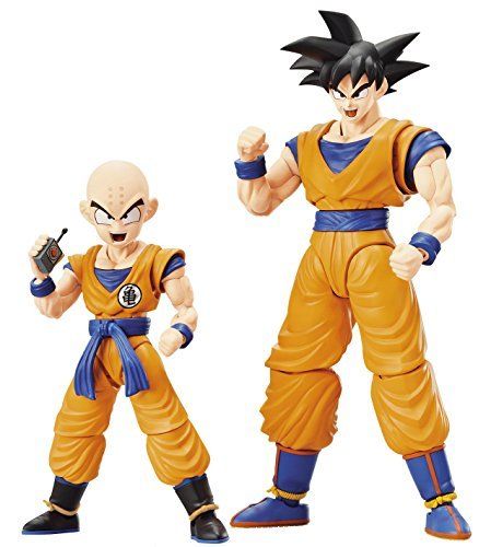 Figure-rise Standard Dragon Ball Z Son Gokou & Krillin Dx Set Model Kit Bandai- Japan Figure Store - #1 Bring To You The Best Japanese Goods