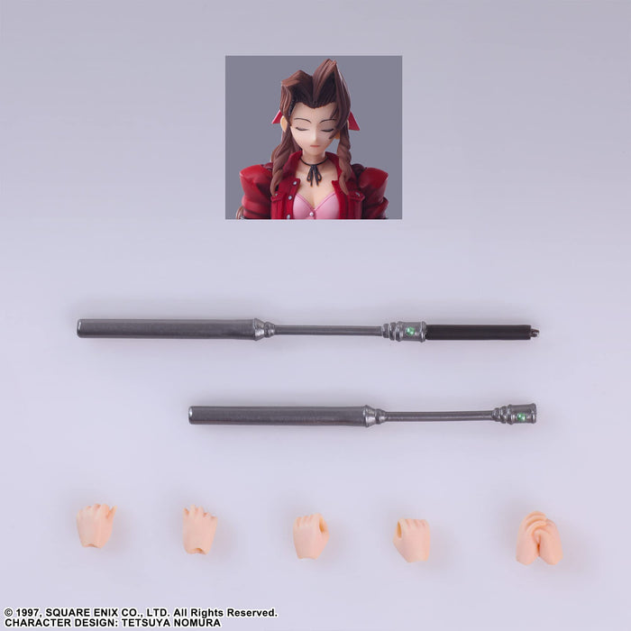 Final Fantasy Vii Bring Arts Aerith Gainsborough Pvc Painted Action Figure- Japan Figure Store - #1 Bring To You The Best Japanese Goods