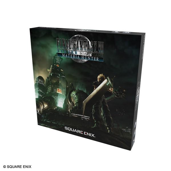 Square Enix Final Fantasy Vii Remake Materia Hunter Board Game - Made In Japan- Japan Figure Store - #1 Bring To You The Best Japanese Goods