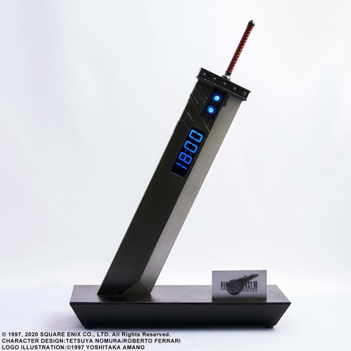 Square Enix Final Fantasy Vii Remake Buster Sword Digital Clock - Japan- Japan Figure Store - #1 Bring To You The Best Japanese Goods