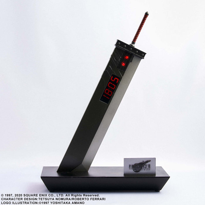 Square Enix Final Fantasy Vii Remake Buster Sword Digital Clock - Japan- Japan Figure Store - #1 Bring To You The Best Japanese Goods