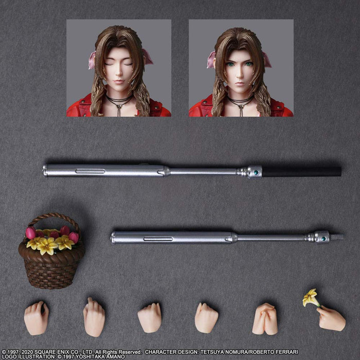 Final Fantasy Vii Remake Play Arts Kai Aerith Gainsborough Pvc Painted Action Figure- Japan Figure Store - #1 Bring To You The Best Japanese Goods